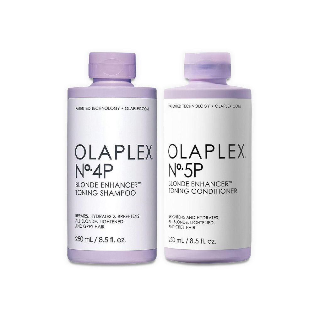 OLAPLEX Nr. 4P Blonde Enhancer™ Toning Shampoo & Nr. 5P Blonde Enhancer™ Toning Conditioner